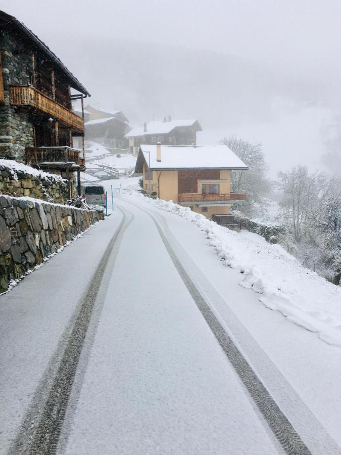 La Chaumiere D'Herens Vernamiège Kültér fotó